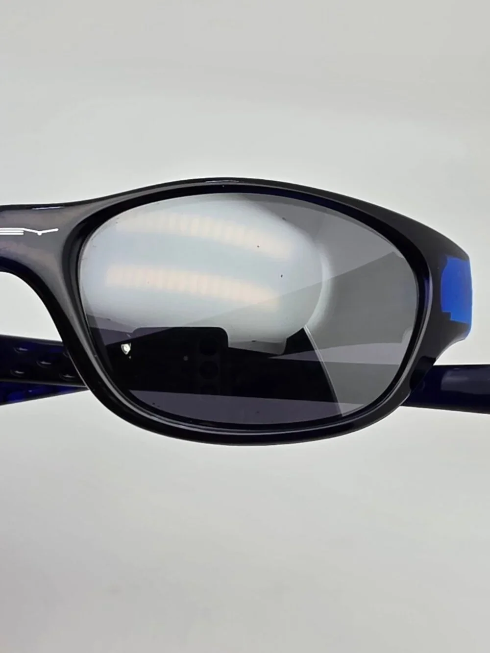 Oakley 03-123 Fives Gen 1.0 Dark Crystal Blue Frame Black Iridium Sunglasses